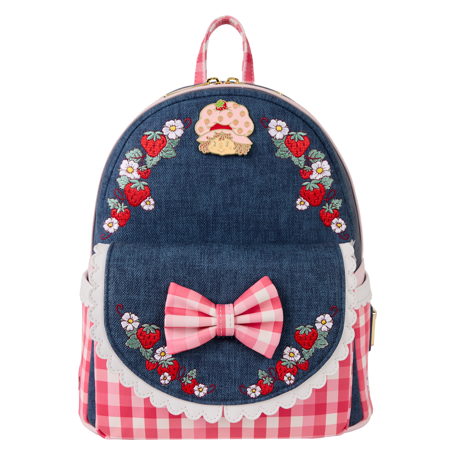 Strawberry Shortcake Denim Mini Backpack