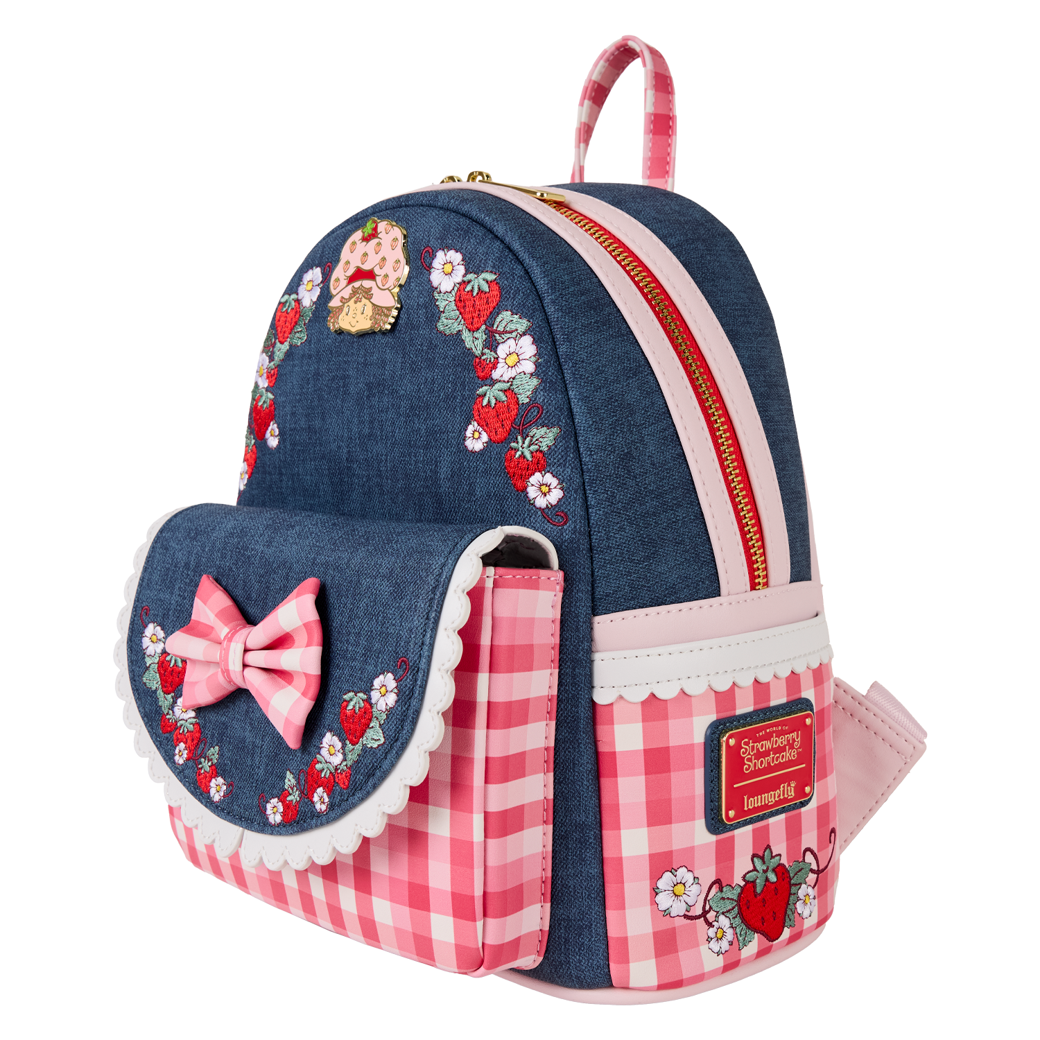 Strawberry Shortcake Denim Mini Backpack