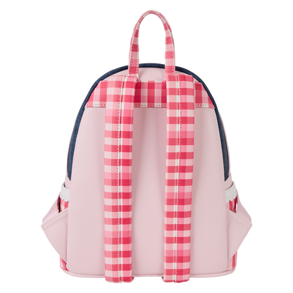LF STRAWBERRY SHORTCAKE FAUX DENIM MINI BACKPACK