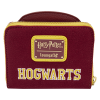 Harry Potter Hogwarts Crest Varsity Jacket Zip Around Wallet