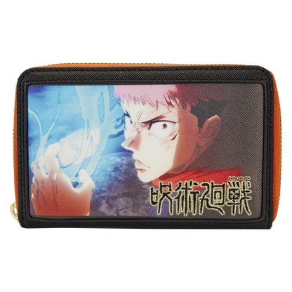 Jujutsu Kaisen Yuji Itadori Cosplay Zip Around Wallet