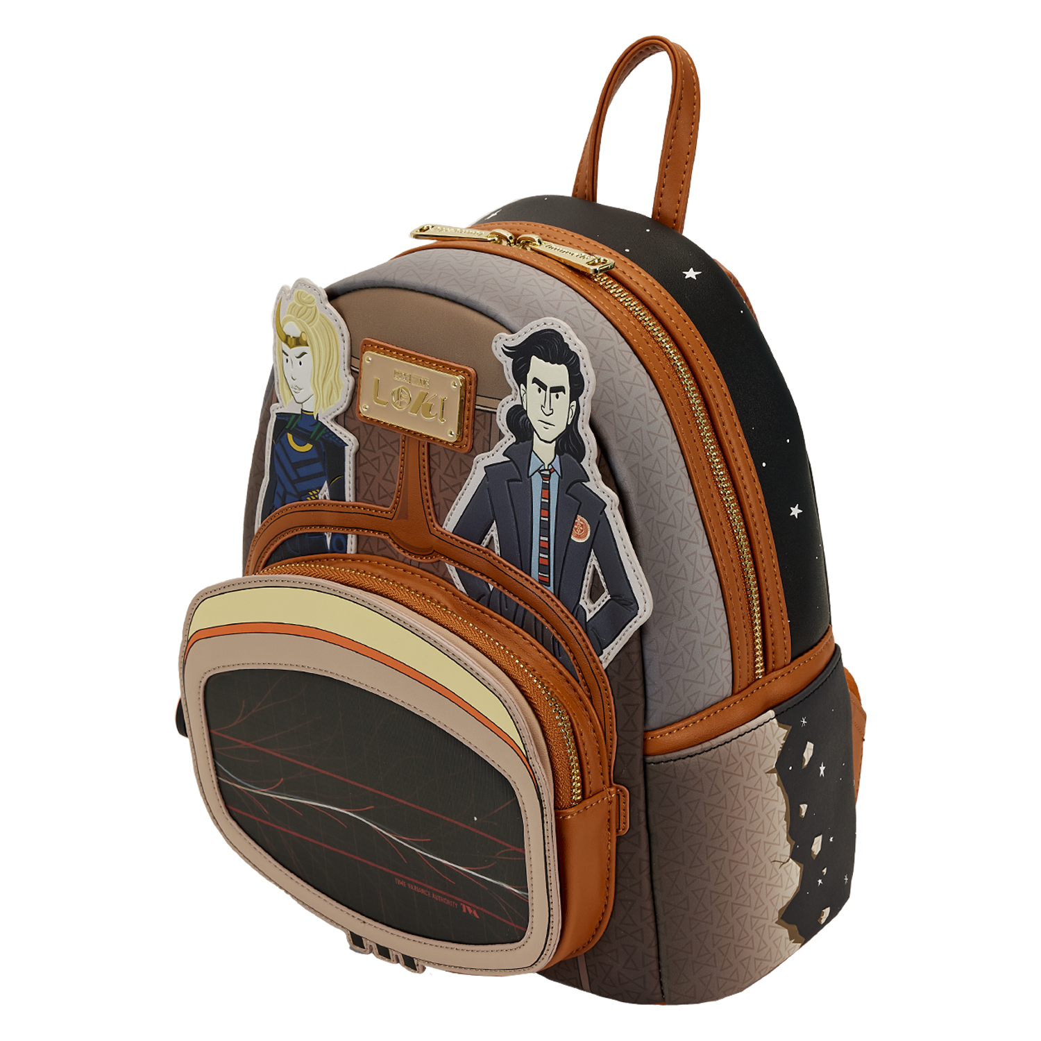Loki TVA Multiverse Lenticular Mini Backpack 5