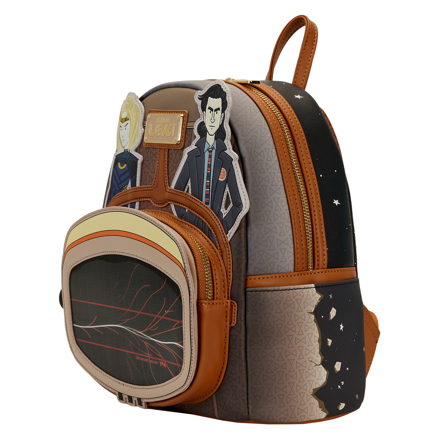 Loki TVA Multiverse Lenticular Mini Backpack