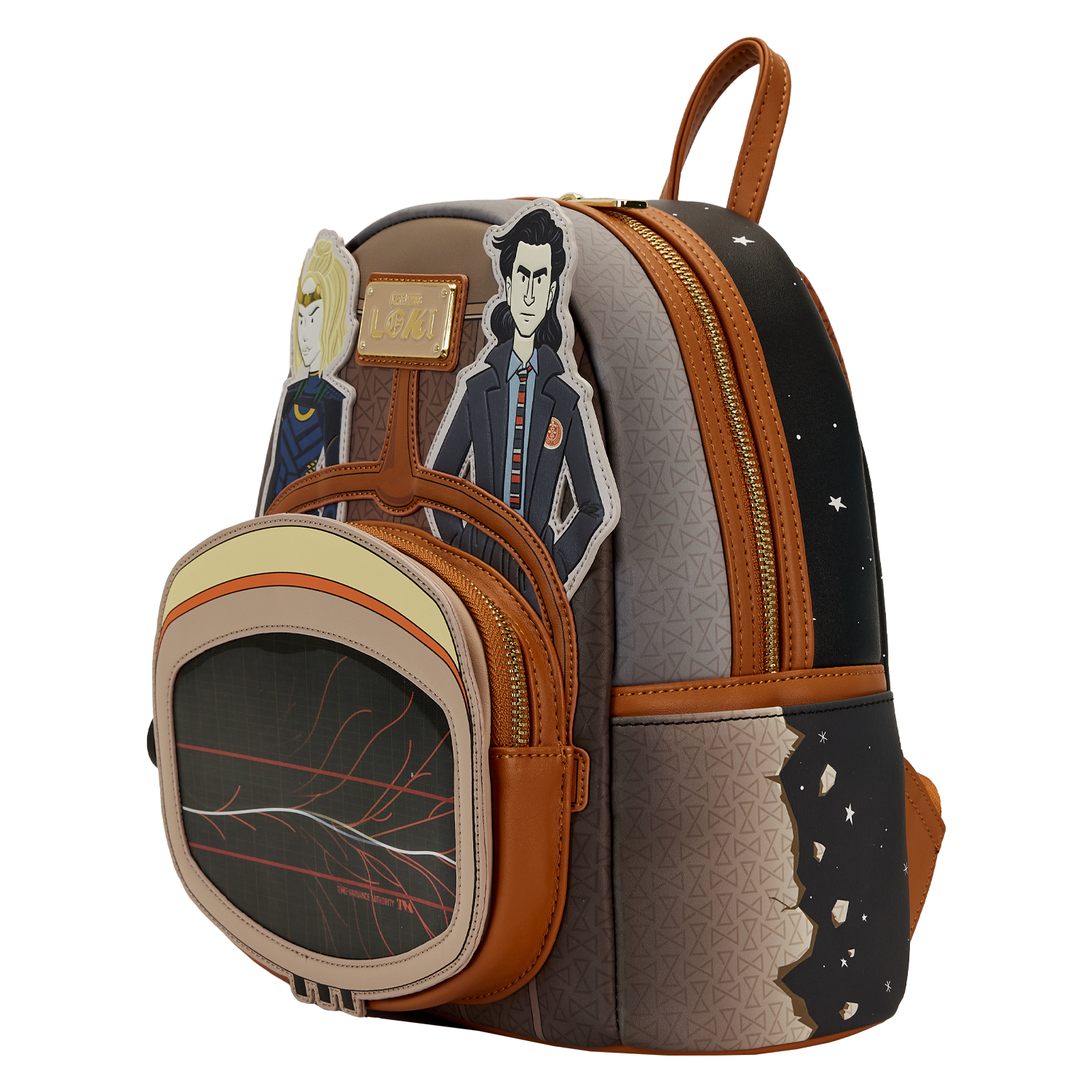 Loki TVA Multiverse Lenticular Mini Backpack 6