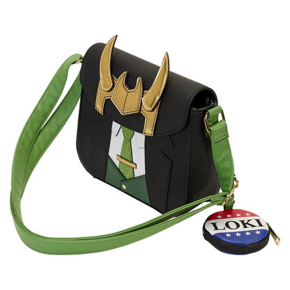 Loki for President Cosplay Crossbody Bag