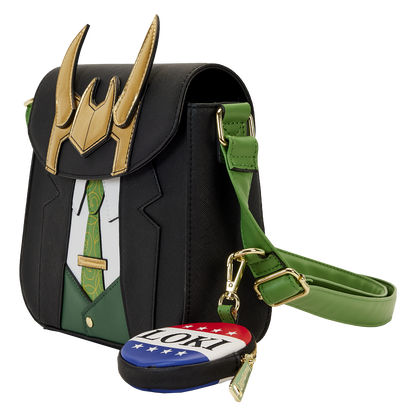 Loki for President Cosplay Crossbody Bag