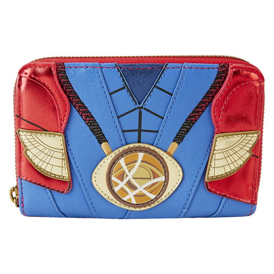 Marvel Metallic Doctor Strange Cosplay Zip Around Wallet