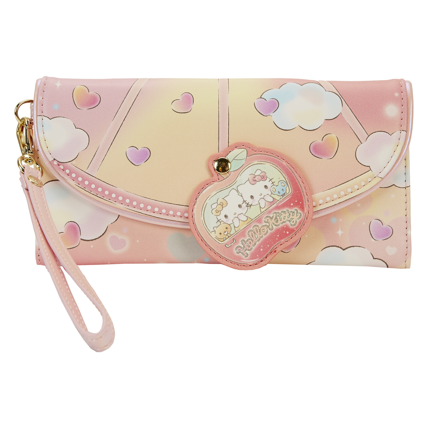 Sanrio Hello Kitty Carnival Flap Wristlet Wallet