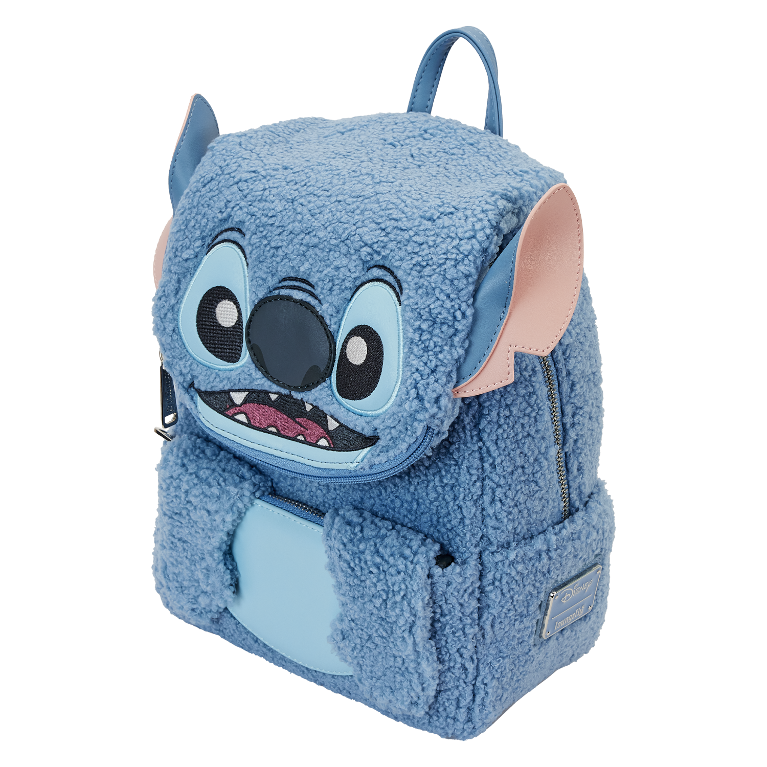 Stitch Plush Sherpa Cosplay Mini Backpack 4