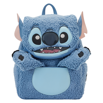 Stitch Plush Sherpa Cosplay Mini Backpack