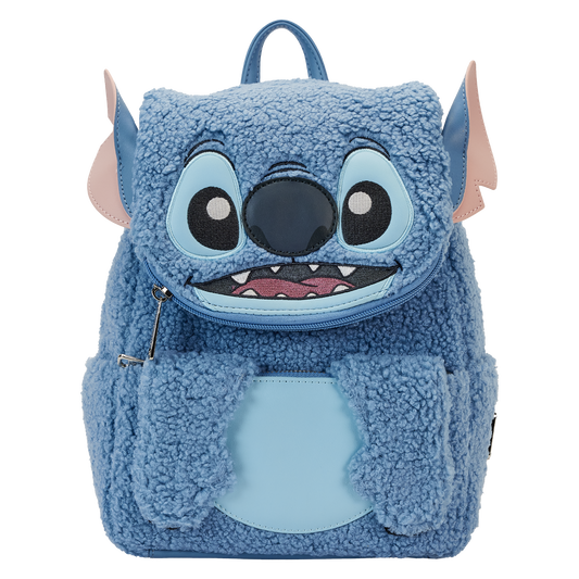 Stitch Plush Sherpa Cosplay Mini Backpack