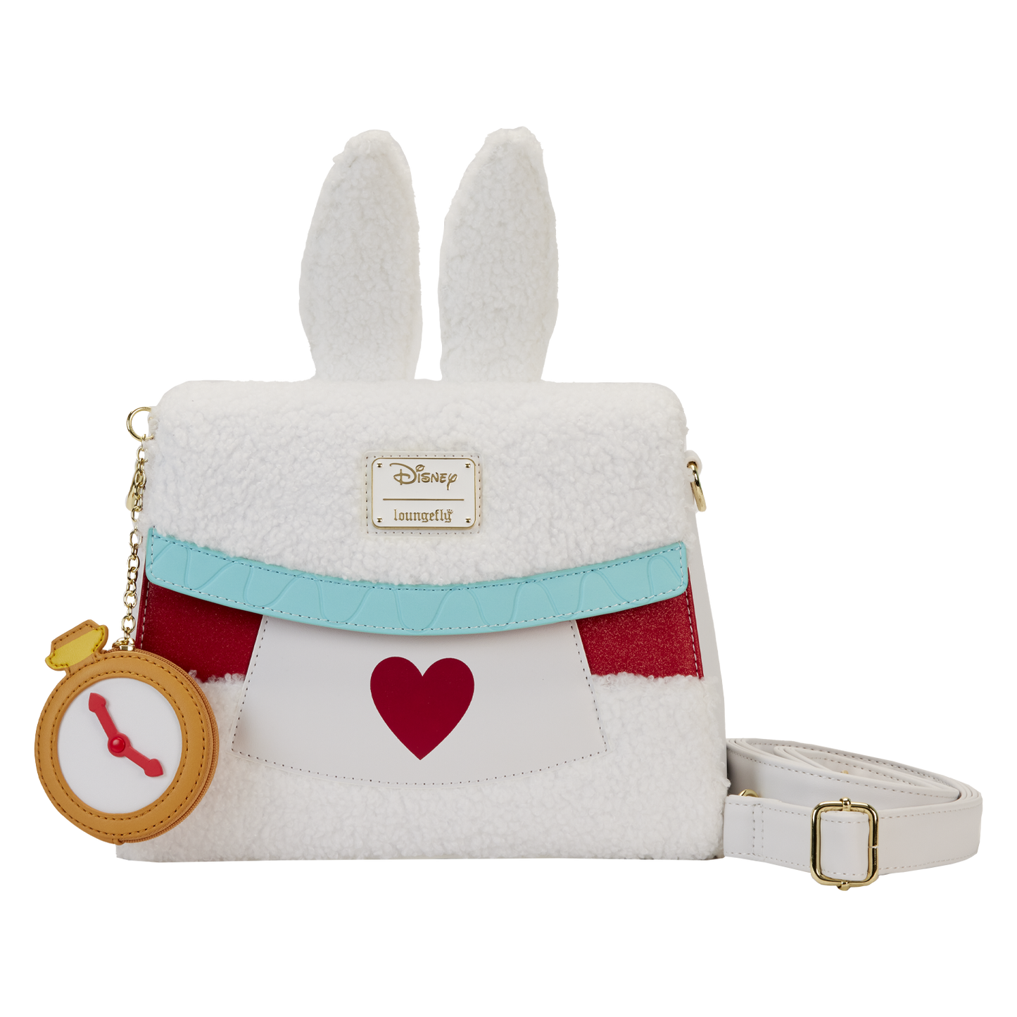 Alice in Wonderland White Rabbit Cosplay Crossbody Bag