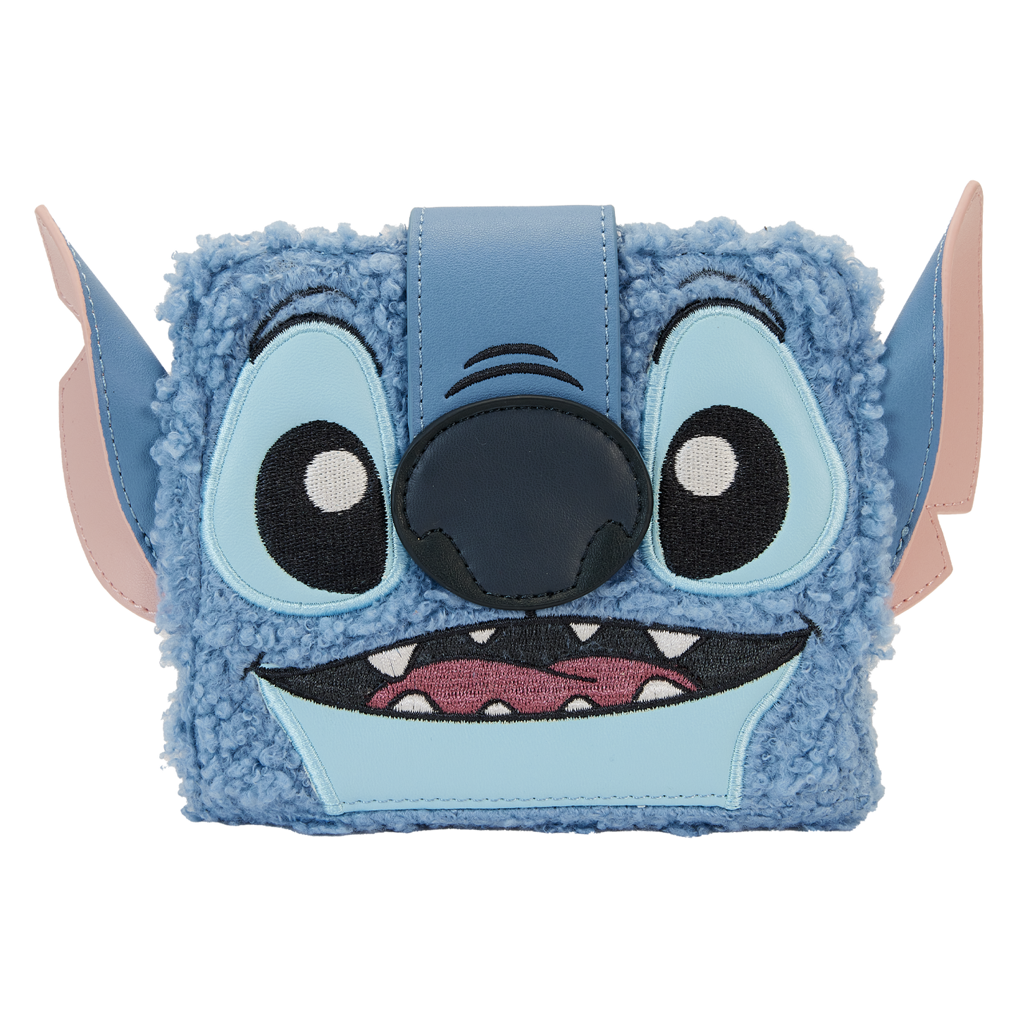 Stitch Plush Sherpa Cosplay Bifold Wallet