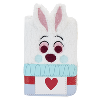 Alice in Wonderland White Rabbit Cosplay Zip Around Wallet
