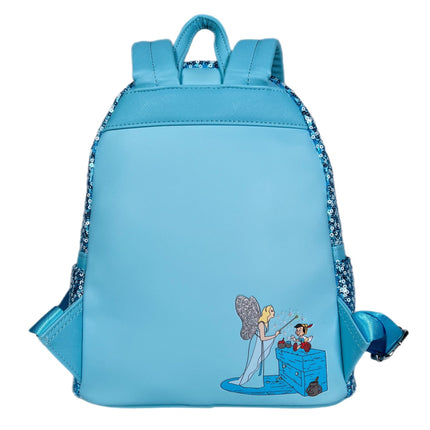 Pinocchio's Blue Fairy Sequin Mini Backpack