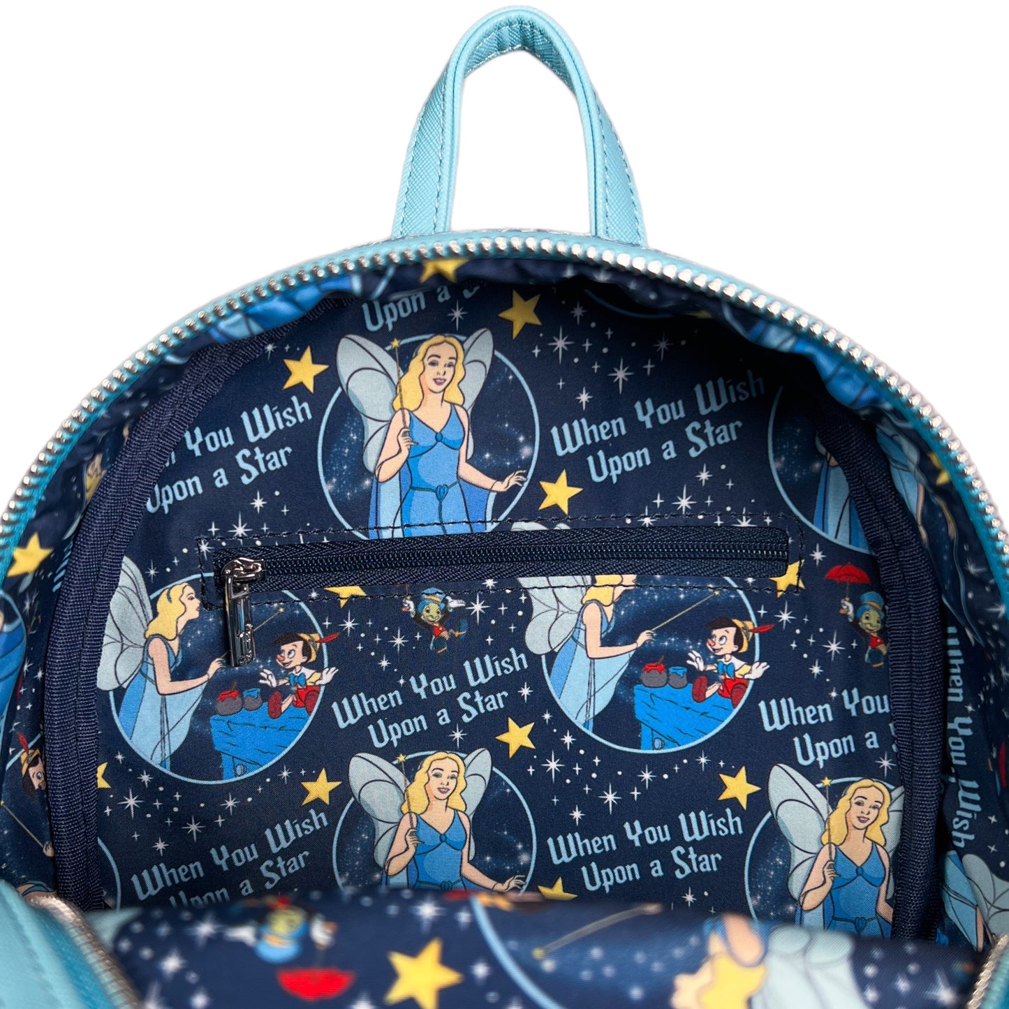 Pinocchio's Blue Fairy Sequin Mini Backpack