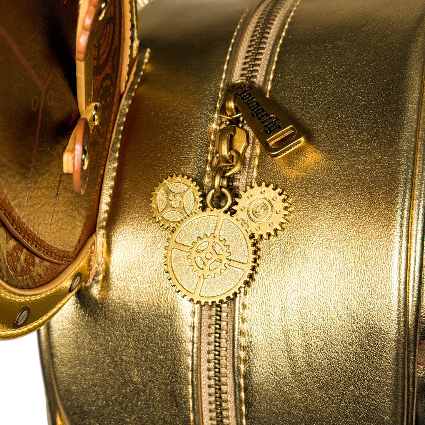 Steampunk Mickey Navy and Gold Mini Backpack EXCLUSIVE