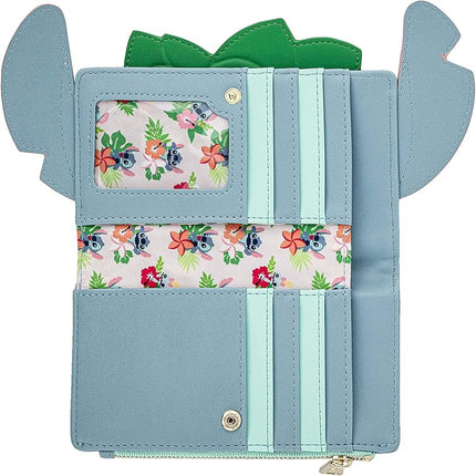Luau Stitch Zip Wallet - Lilo & Stitch
