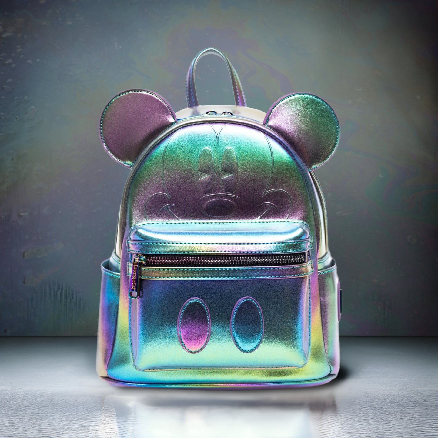 Mickey Mouse Oil Slick Mini Backpack