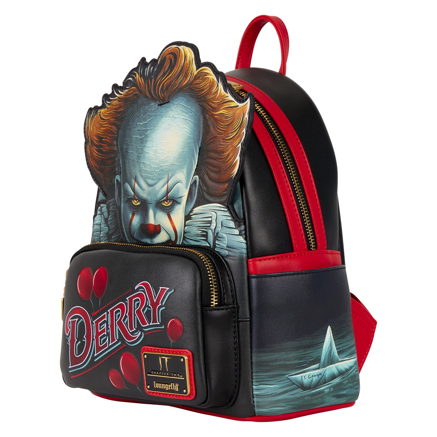 IT Pennywise Cosplay Light-Up Mini Backpack 6