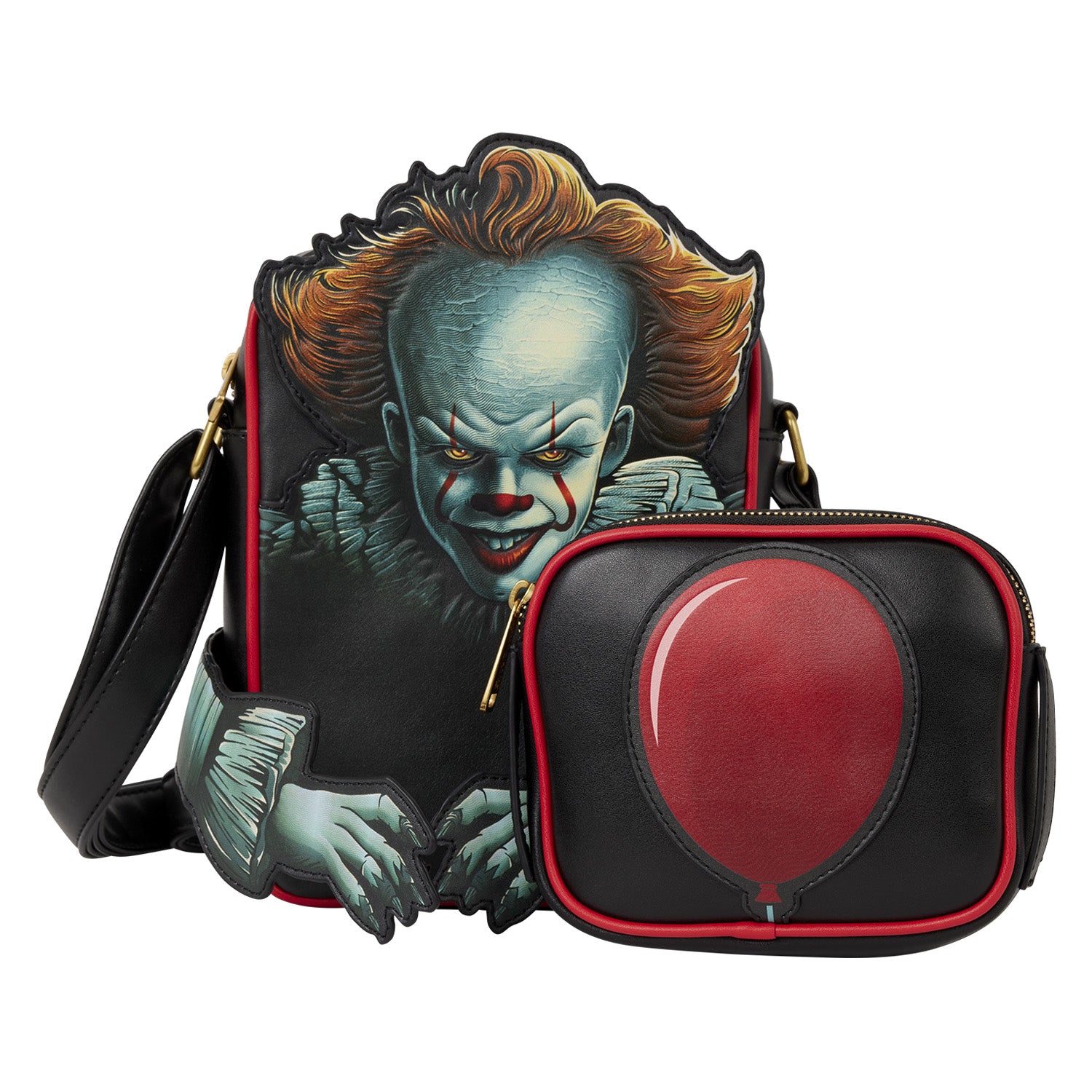 IT Pennywise Crossbuddies® Cosplay Crossbody Bag with Coin Bag 4
