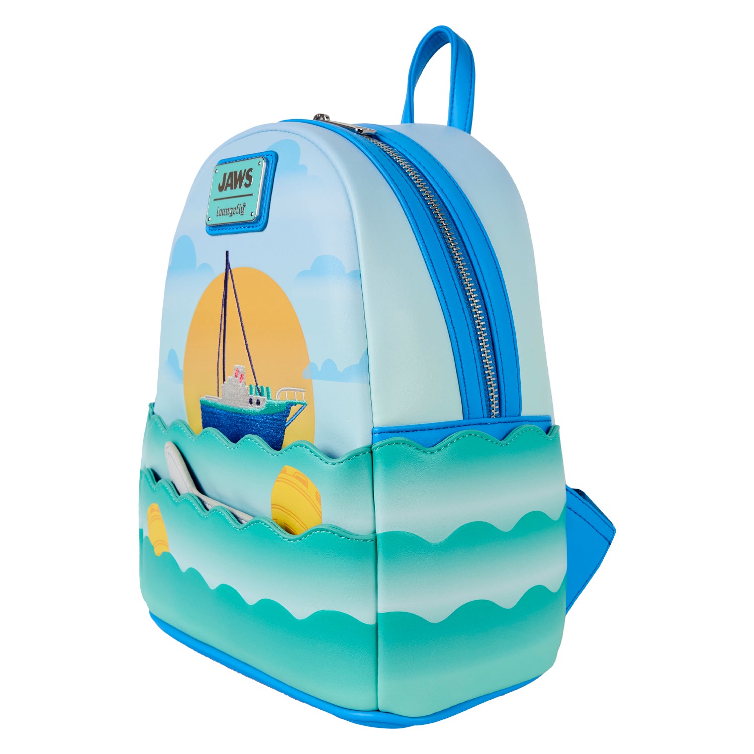 Loungefly Universal Jaws Mini Backpack Loungefly Universal Jaws Mini Backpack