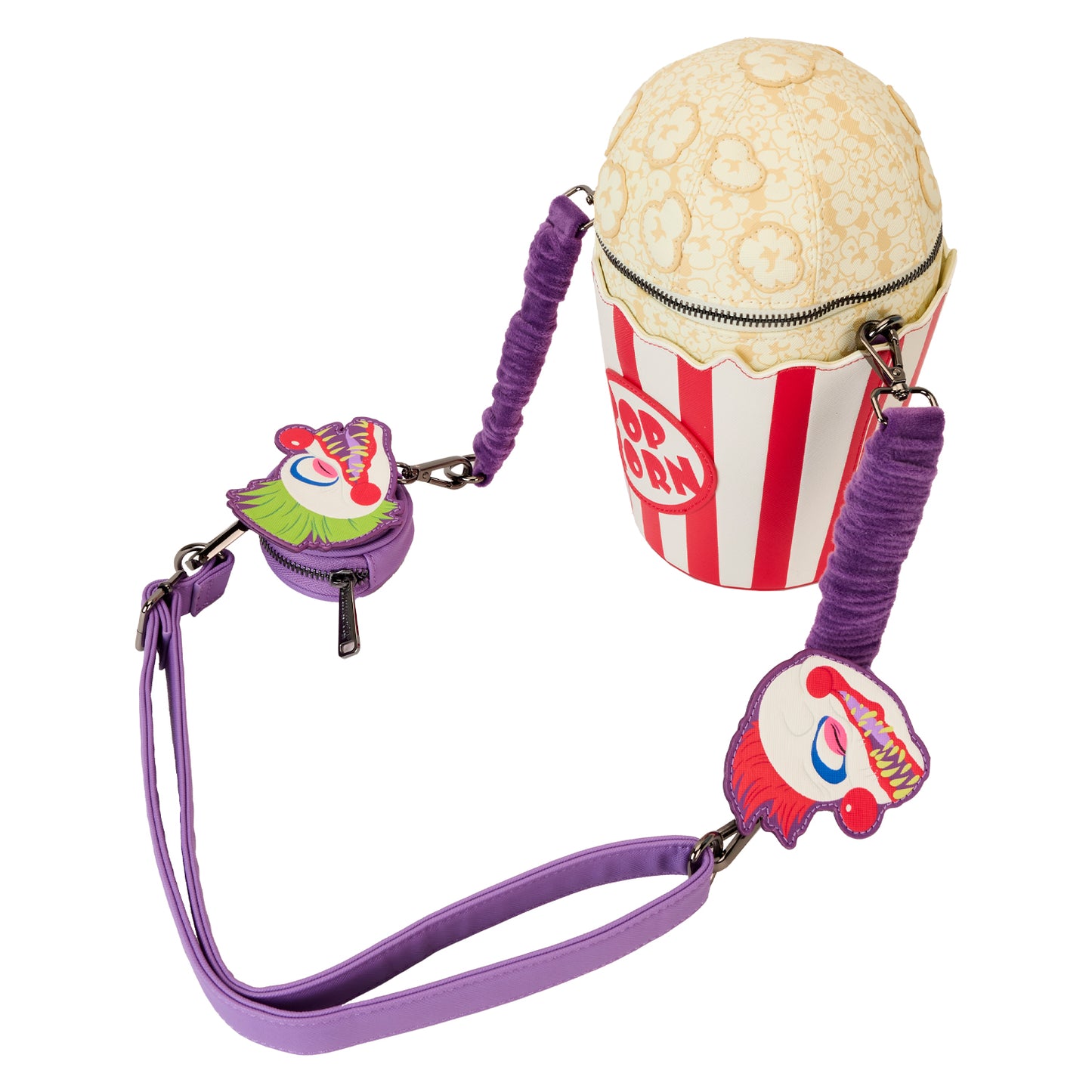 Killer Klown LF KILLER KLOWNS POPCORN CROSBODY BAG