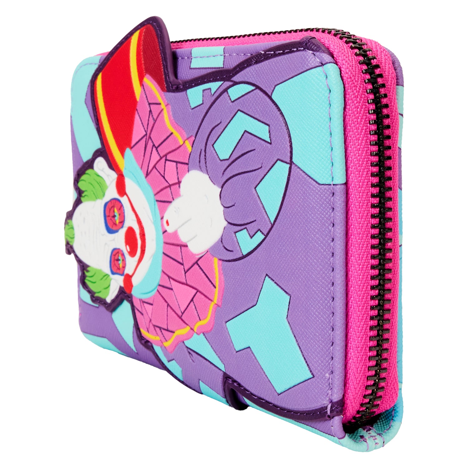 Killer Klown LF KILLER KLOWNS JUMB0 COSPLAY ZIP AROUND WALLET 3
