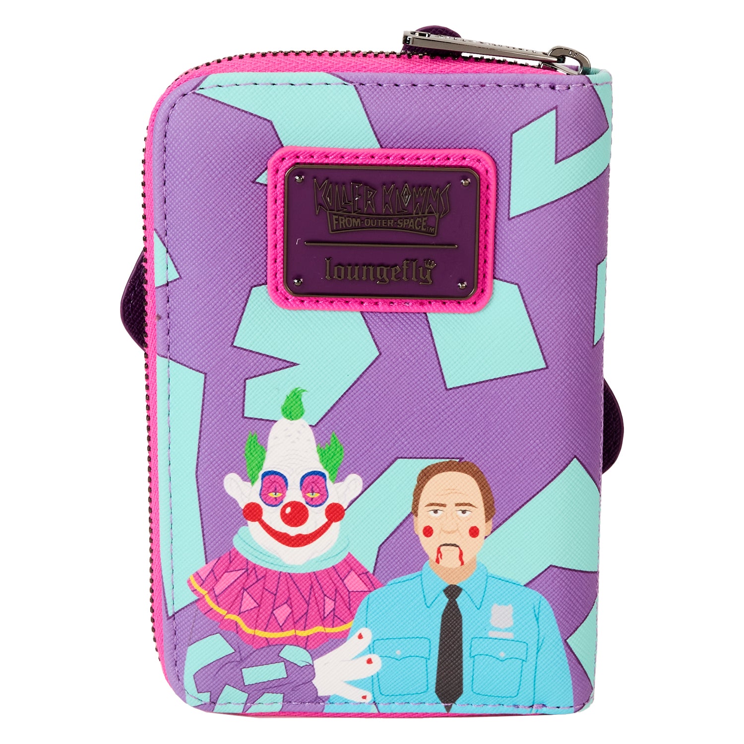 Killer Klown LF KILLER KLOWNS JUMB0 COSPLAY ZIP AROUND WALLET 4