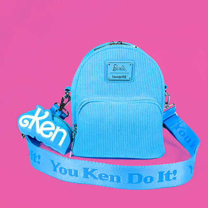 Ken Convertible Corduroy Mini Backpack Barbie LF Exclusive