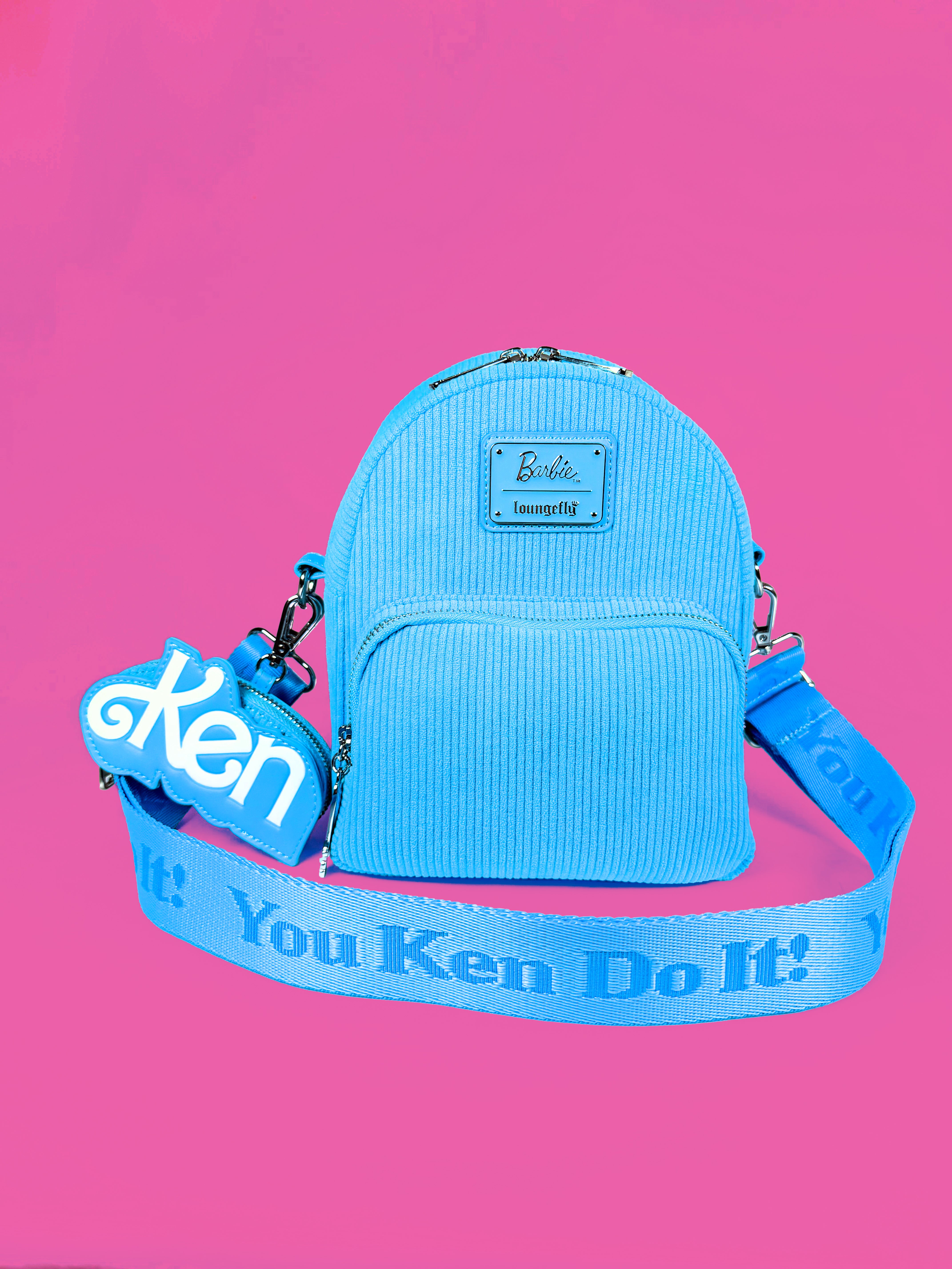 Ken Convertible Corduroy Mini Backpack Barbie LF Exclusive 7