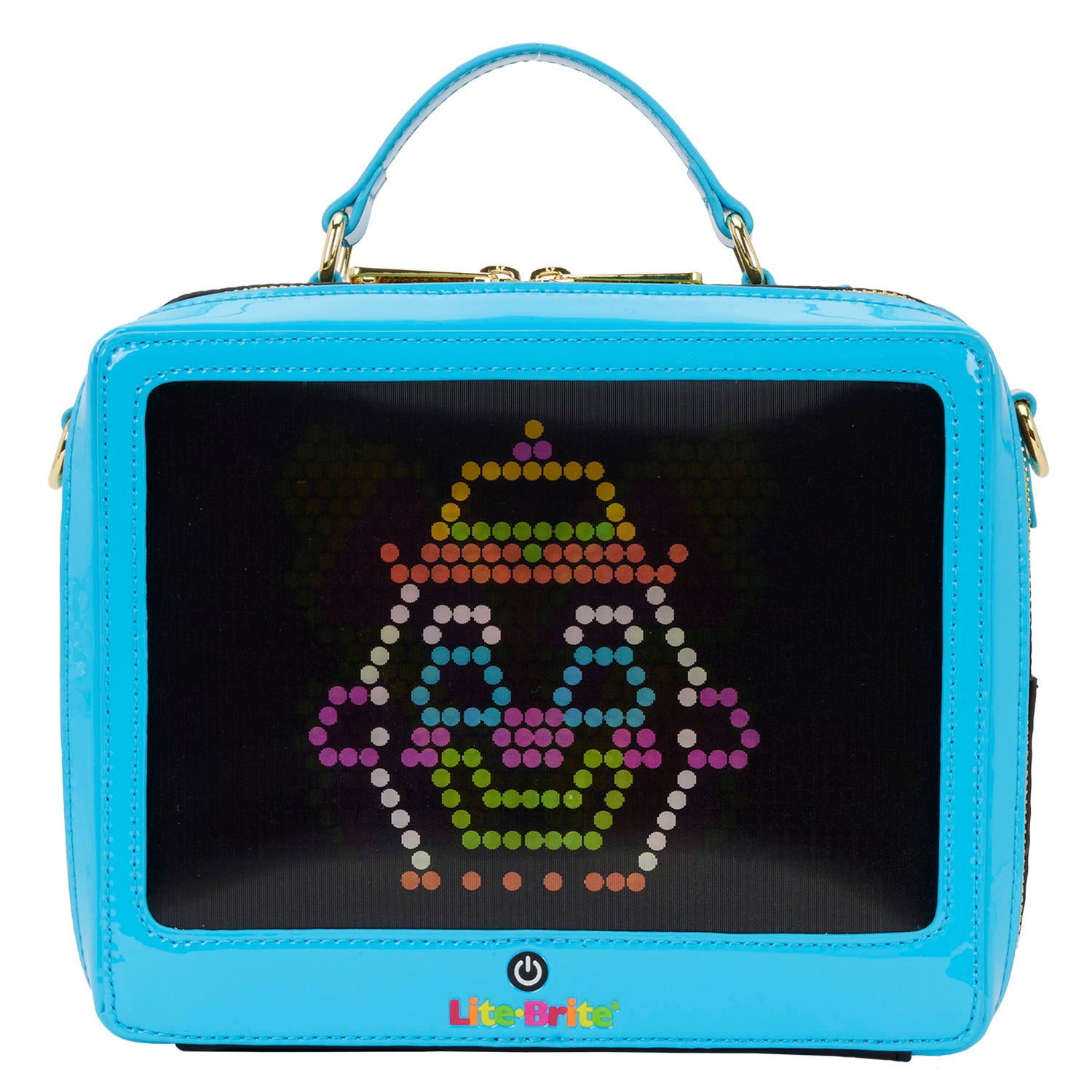 Lite-Brite Lenticular Glow Crossbody Bag with Coin Bag 2