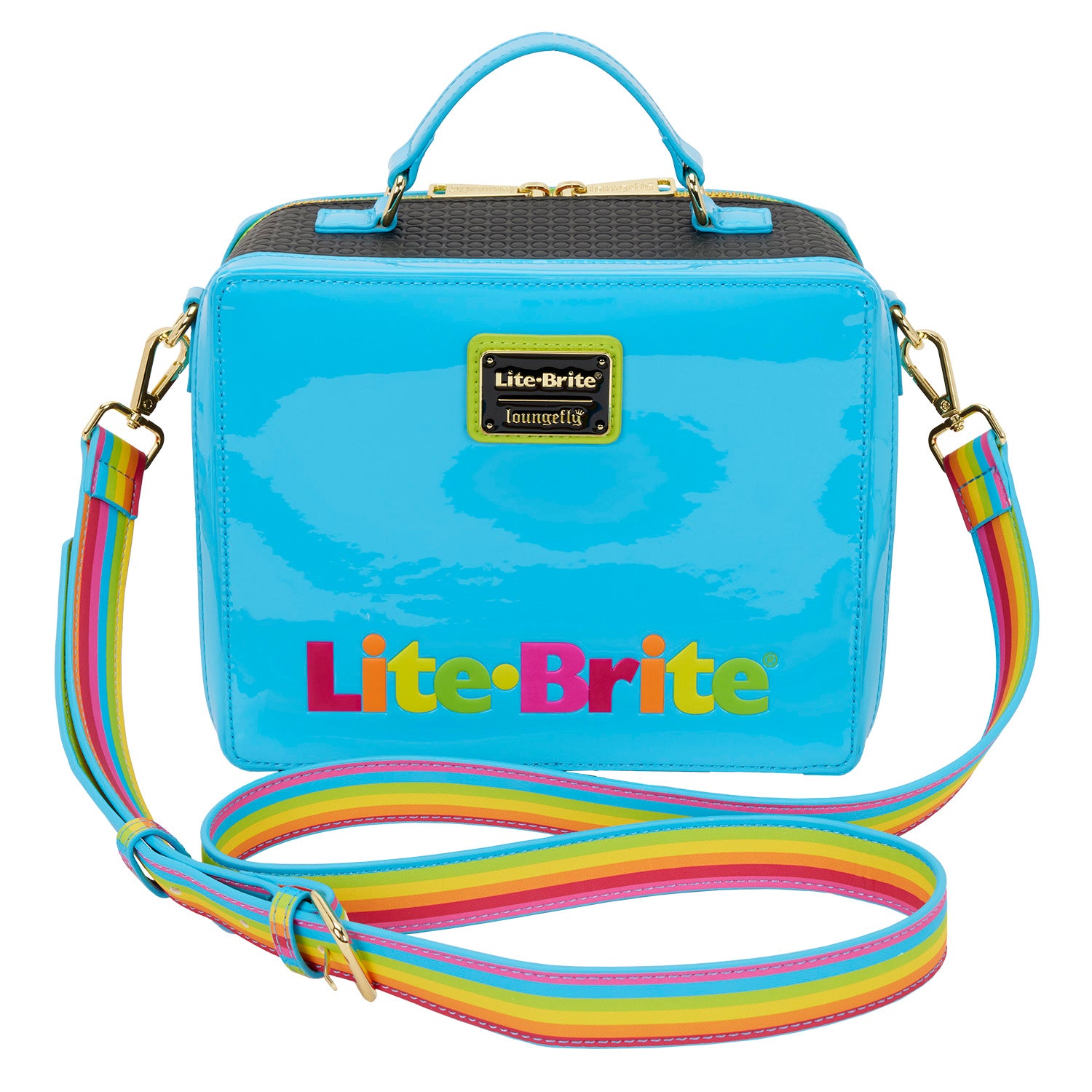 Lite-Brite Lenticular Glow Crossbody Bag with Coin Bag 6