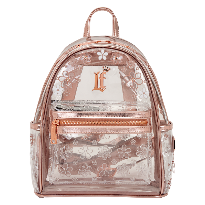 Loungefly Clear Floral Mini Backpack