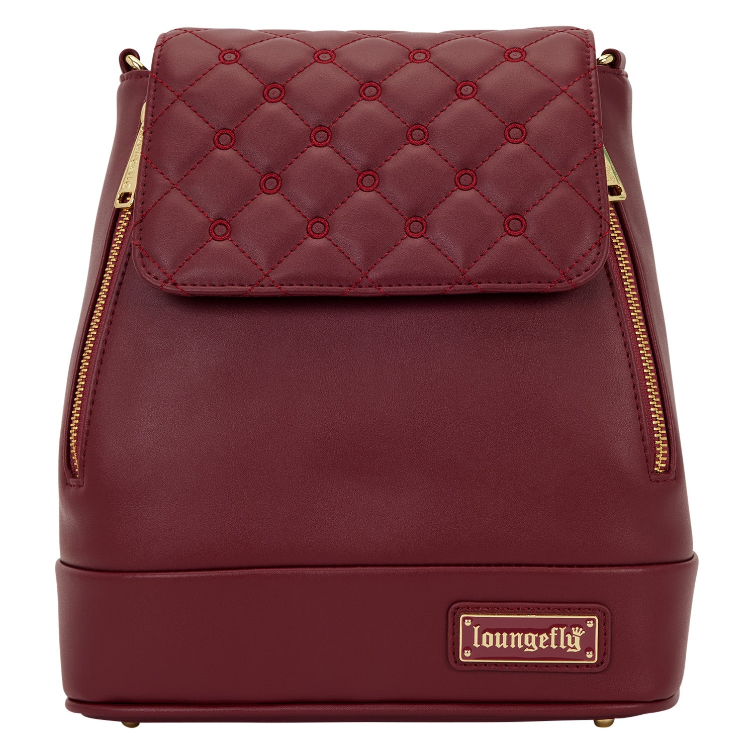 convertible mini backpack bag Loungefly Red Convertible Mini Backpack & Crossbody Bag