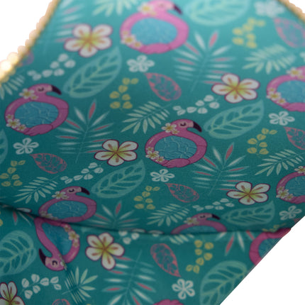 Flamingo Pool Float Figural Crossbody Bag with Coin Bag