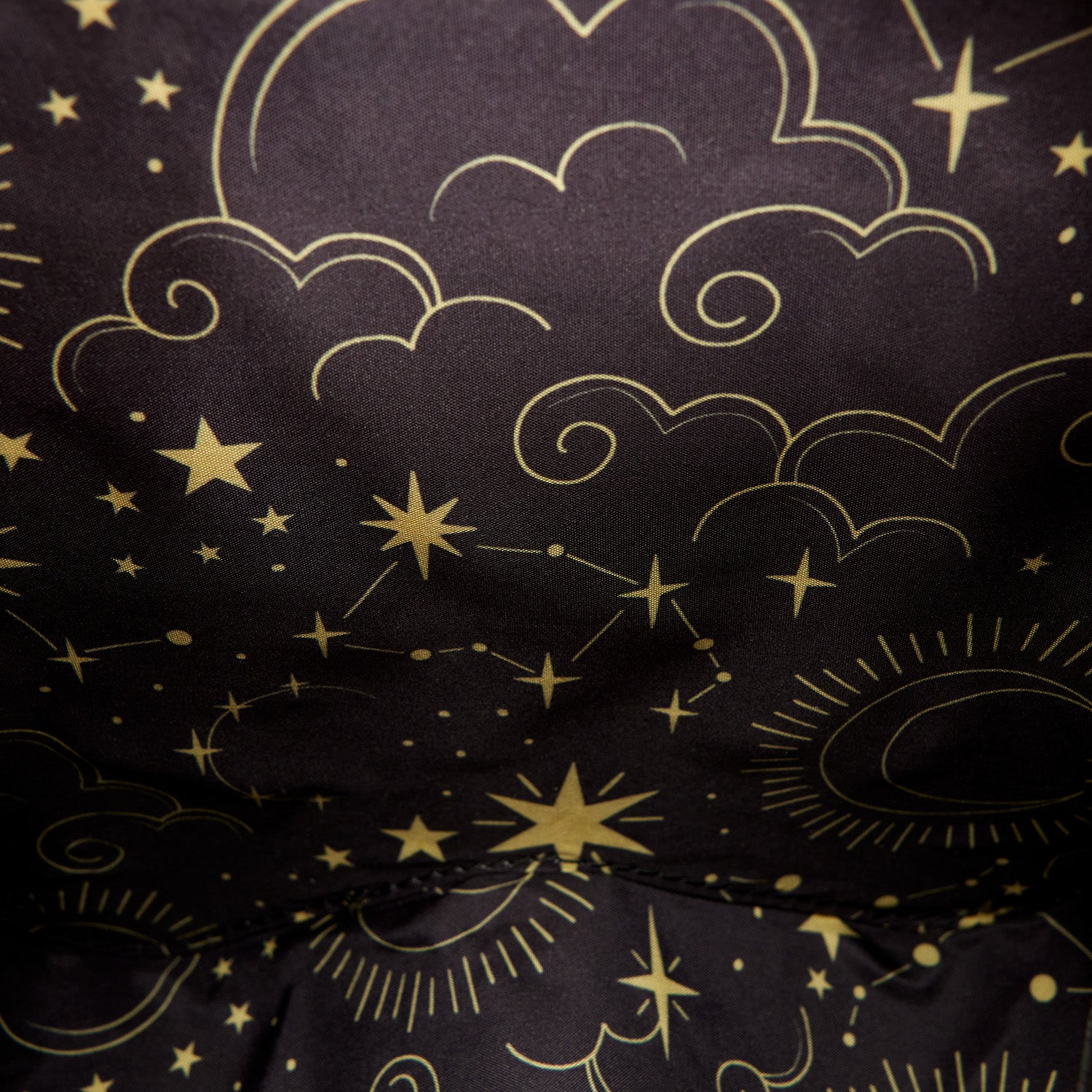 Figural Gold Star Sequin Crossbody Bag 4