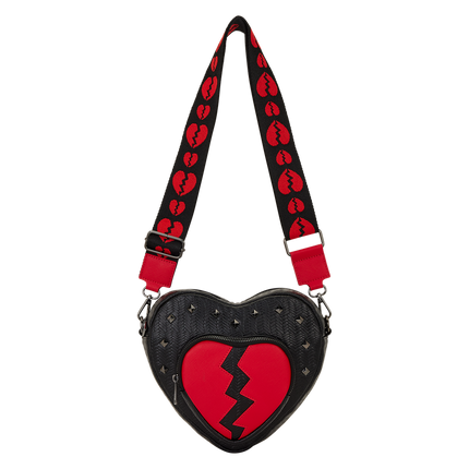 Broken Heart Figural Crossbody Bag