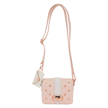 Valentine's Day Heart Envelope Crossbody Bag with Coin Bag