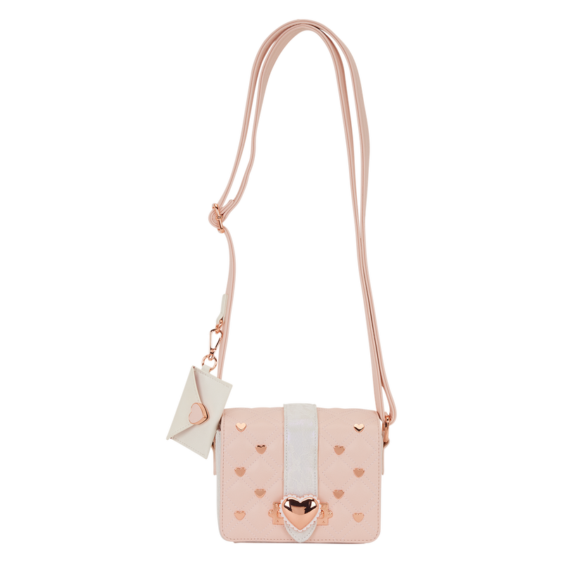 Valentine's Day Heart Envelope Crossbody Bag with Coin Bag