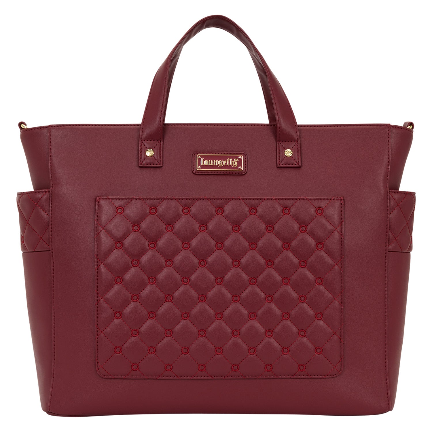 Loungefly The Mo Red Convertible Backpack & Tote Crossbody Bag 1