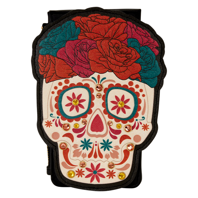 Loungefly Día de los Muertos Sugar Skull Large Card Holder