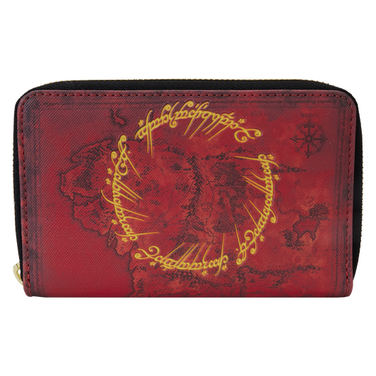 The Lord of the Rings The One Ring Glow Zip Around Wallet