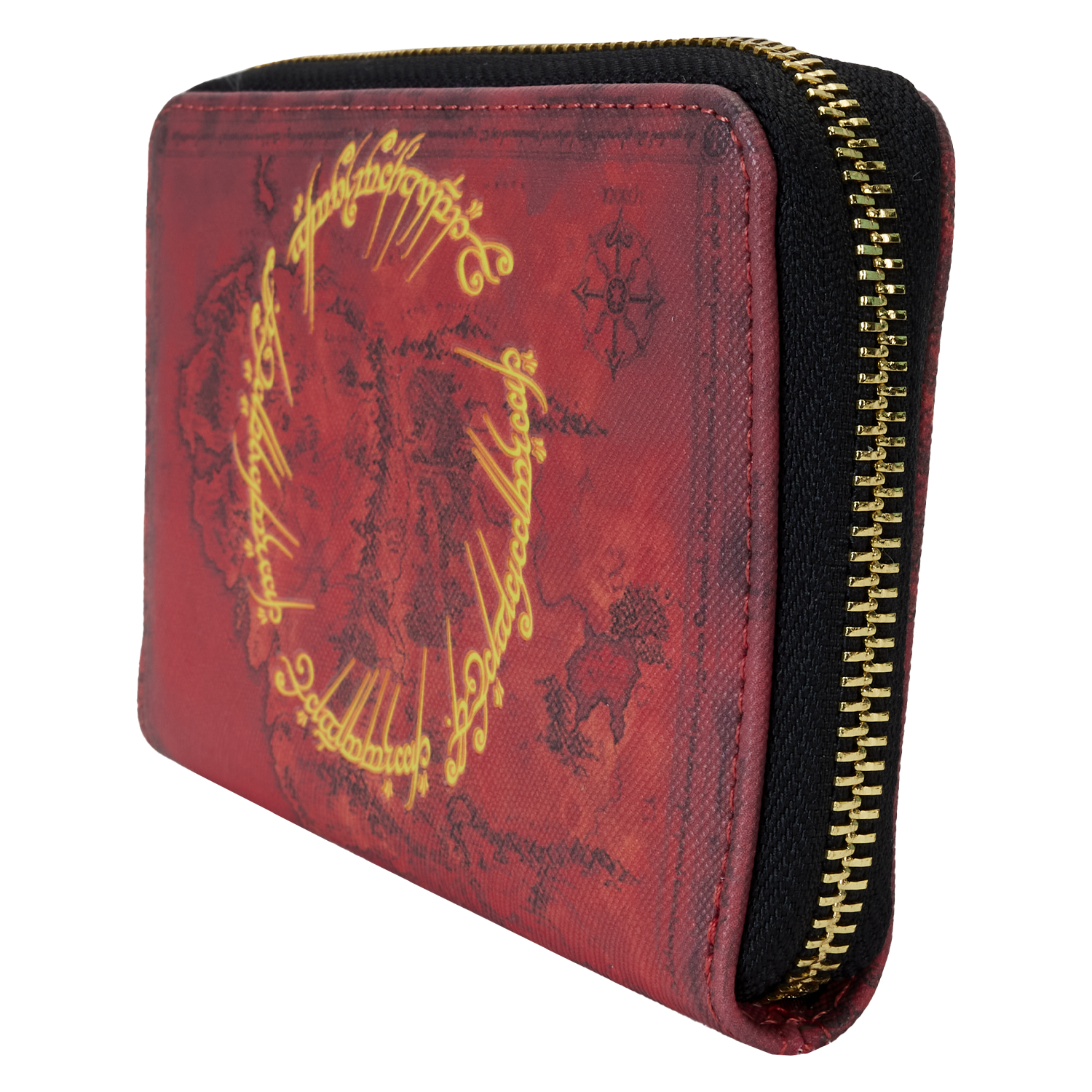 The Lord of the Rings The One Ring Glow Zip Around Wallet 3