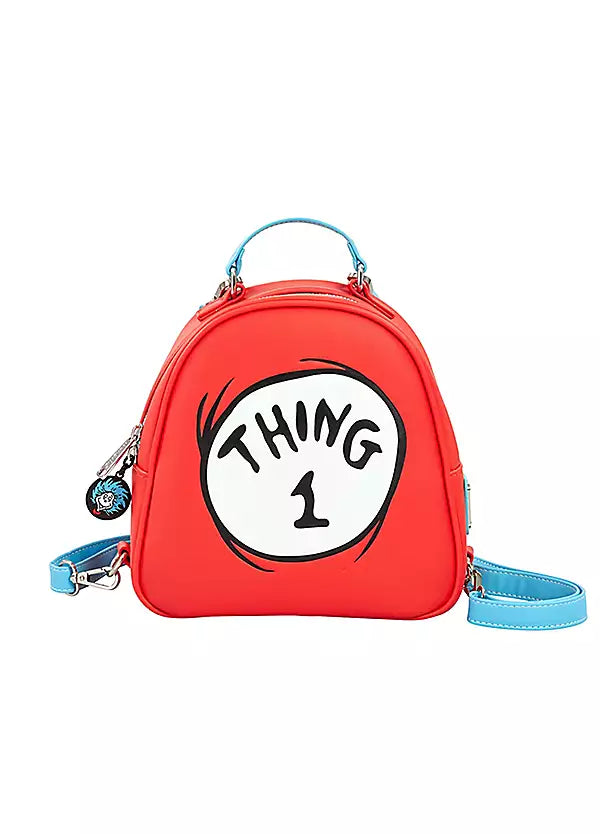 Dr Seuss Thing 1 And 2 Reversible Backpack