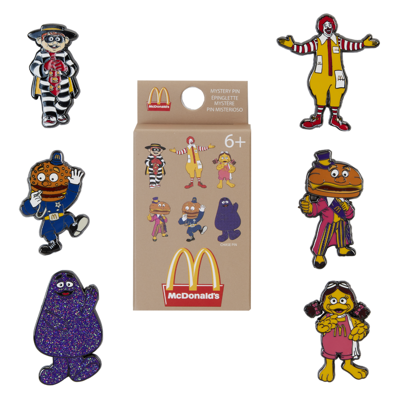 McDonald's Character Mystery Box Pin