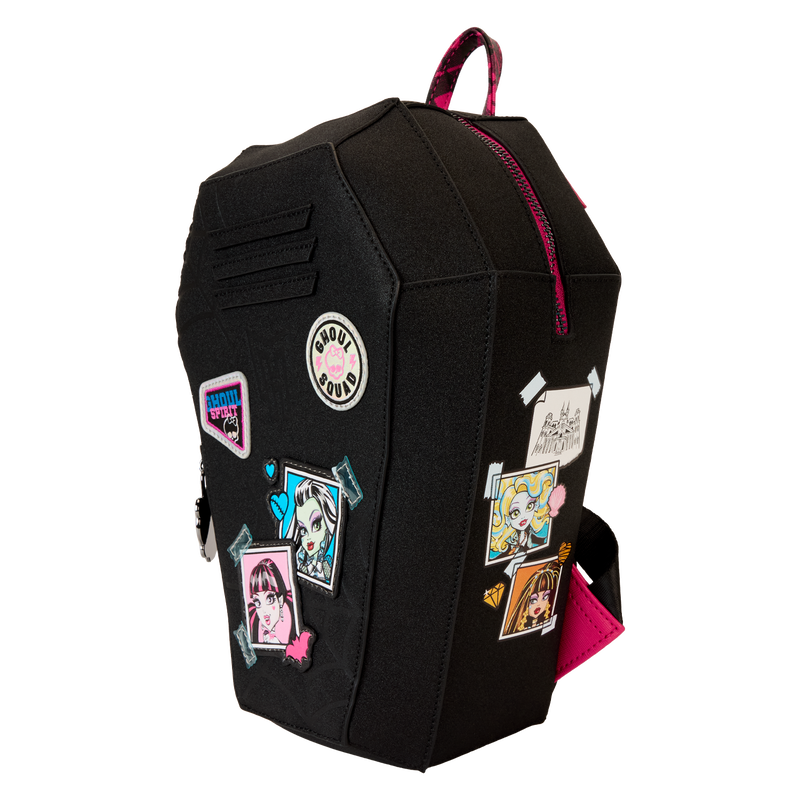 Monster High Coffin Locker Figural Mini Backpack 4