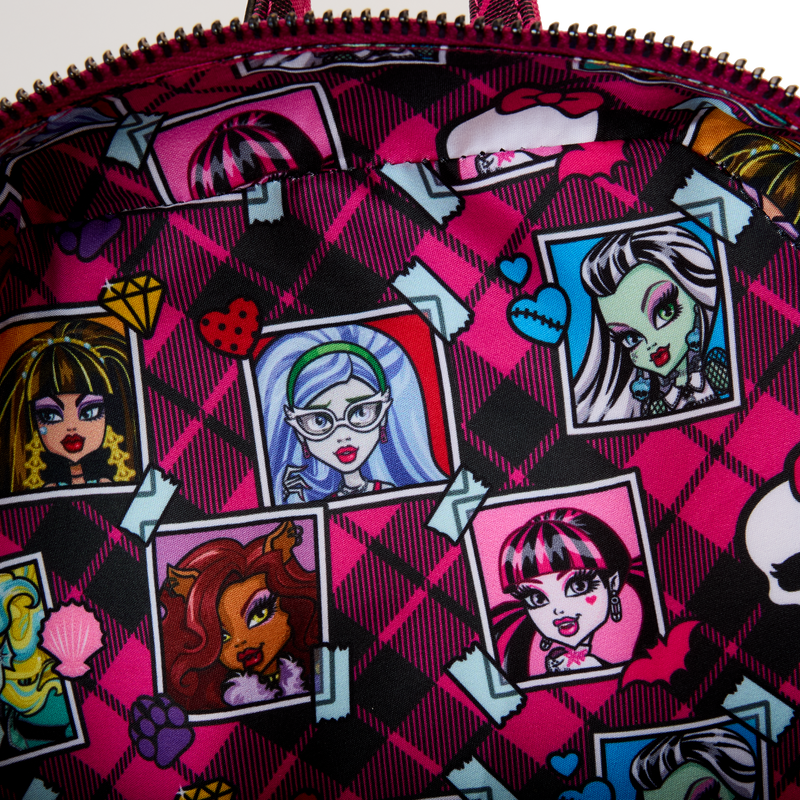 Monster High Coffin Locker Figural Mini Backpack 7