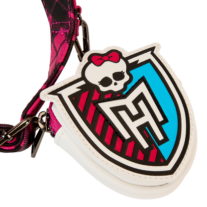 Monster High Skullette Figural Crossbody Bag with Coin Bag