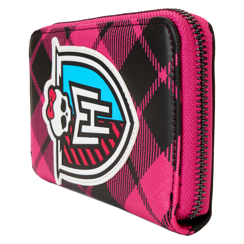 Monster High Logo Zip Around Wallet